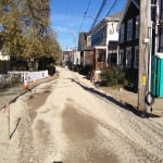 Commercial Street, West End under construction